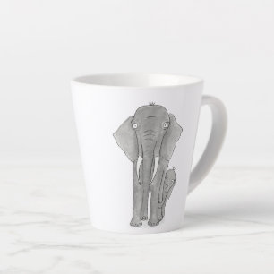 Mère et bébé mug en latte d'éléphant