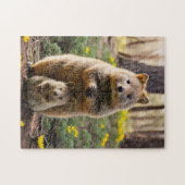 Mère Et Bébé Quokka, Jigsaw Puzzle (Horizontal)