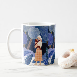 Mère et Enfant Café Mug - Coeur de l'Art Ill