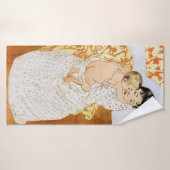 Mère et enfant, Mary Cassatt (Serviette de bain)