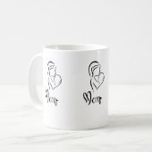 Mère et enfant Mug (Devant gauche)