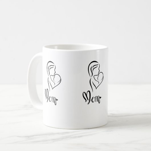 Mère et enfant Mug (Devant gauche)