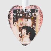 Mère et enfant par le collage de Gustav Klimt (devant)