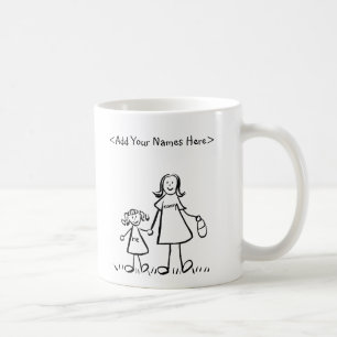 Mère et fille Caractères de famille Mug