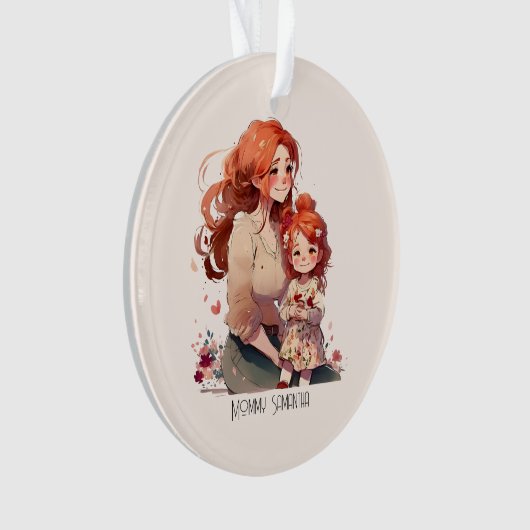 Mère et fille personnalisée (devant)