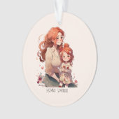 Mère et fille personnalisée (devant)