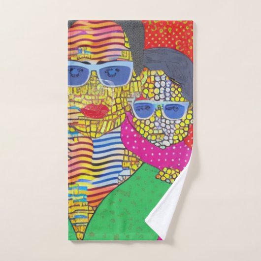 Mère et Fils (Serviette à main)