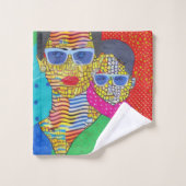 Mère et Fils (Gant de toilette)