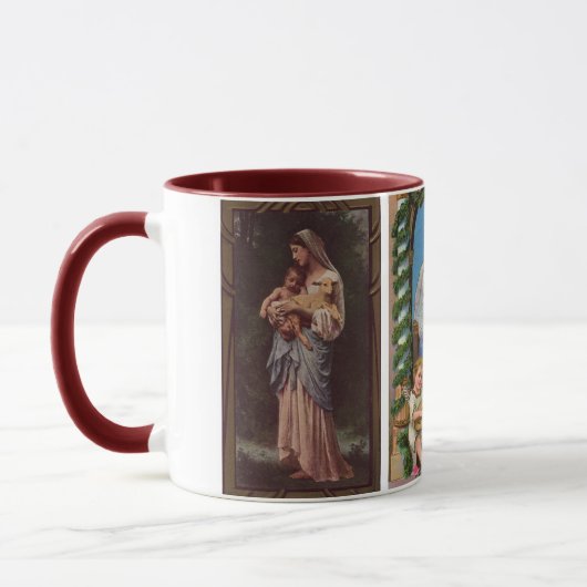 Mère et Jésus Mug (Gauche)