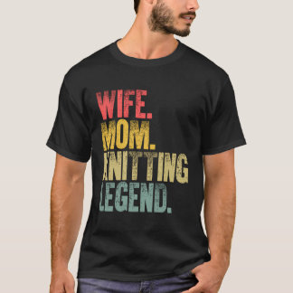 Mère Femmes Drôle Cadeau T-Shirt Femme Maman Trico
