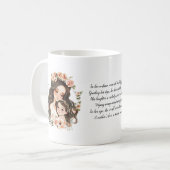 Mère Fille Café Mug Idée Cadeau Pour Maman (Devant gauche)