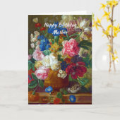 Mère Fleurs d'anniversaire Carte chrétienne (Fleur jaune)