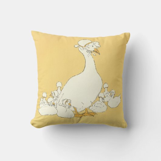 Mère Goose & Ses Petits - Coussin (Recto)