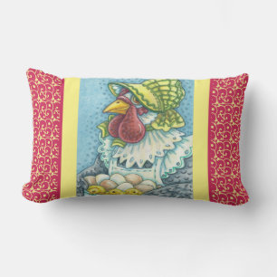 Mère Hen, Oeufs, Poussins POULET LUMBAR COUSSIN Ro