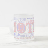 MÈRE : Les nombreux rôles d'une mère - Mug (Devant gauche)