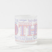 MÈRE : Les nombreux rôles d'une mère - Mug (Centre)