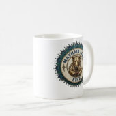 Mère Lion. Tasse de café Irlande (Devant droit)
