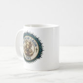 Mère Lion. Tasse de café Irlande (Devant gauche)