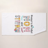 Mère Maman Et StepMom Anniversaire (Serviette de bain)