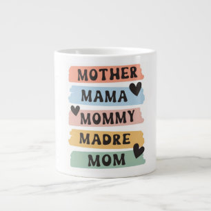 Mère Maman Maman Madre Maman Tasse Joli Multilin