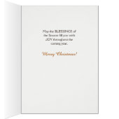 Mère Marie avec Bébé Jésus Carte de Noël (Intérieur (Droit))