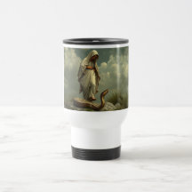 Mère Marie marche sur le serpent Voyage Mug