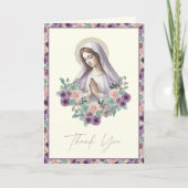 Mère Marie Prière funéraire Merci (Devant)