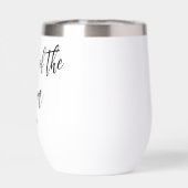 Mère Mariée Maman Noir Blanc Mariage (Arrière)