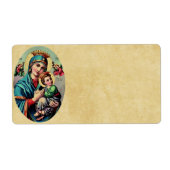 Mère Mary Étiquette (Devant)