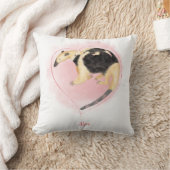 Mère mignonne et bébé tamandua pouponnière coussin (Couverture)