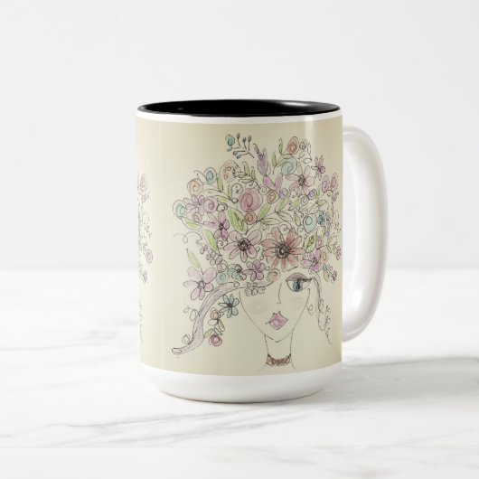 Mère Nature Coffee Mug (Devant droit)