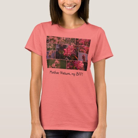 Mère Nature, mon BFF ! T-shirt durable (Devant)