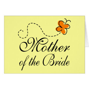 Mère orange de la jeune mariée