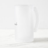 Mère personnalisée de tasse de jeune mariée (Devant droit)