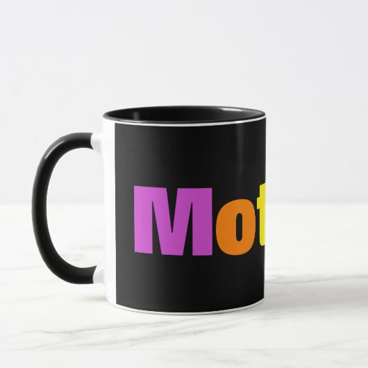 Mère RVB Code hexadécimal Leçon Mug (Gauche)