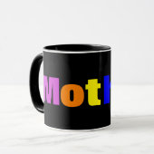 Mère RVB Code hexadécimal Leçon Mug (Devant gauche)