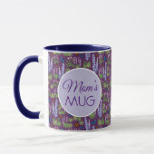 Mère’s Mug fleurs sauvages & papillons lilas (Gauche)
