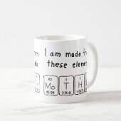 Mère tasse de nom de table périodique (Devant droit)