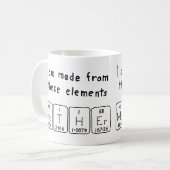 Mère tasse de nom de table périodique (Devant gauche)
