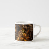 Mère Terre Art Abstrait Espresso Mug (Droite)