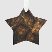 Mère Terre Art Abstrait Étoile acrylique (dos)
