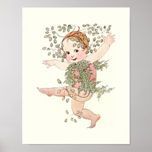 Mère Terre Enfants - Petite affiche Caraway