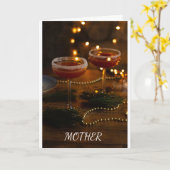 **MÈRE** UNE BELLE CARTE POUR VOTRE ANNIVERSAIRE (Fleur jaune)