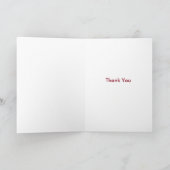 Mere Words - een grappig bedankgedicht Bedankkaart (Binnen)