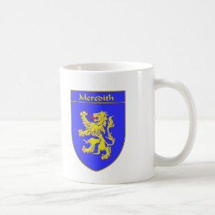 Meredith Coat of Arms/Family Crest Koffiemok