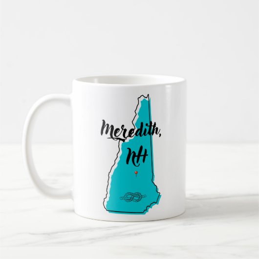 Meredith New Hampshire Mug (Gauche)