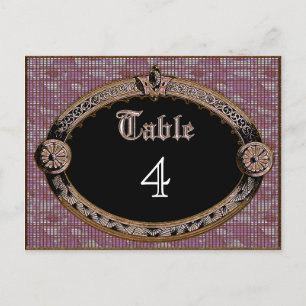 Meredith Rue Table Number Kaart