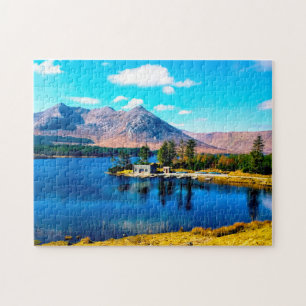 Meren van Connemara Galway. Legpuzzel