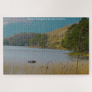 Meren van Killarney. Nationaal Park. Legpuzzel