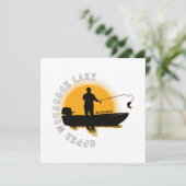 Meren Vissen Michigan Kaart (Staand voorkant)